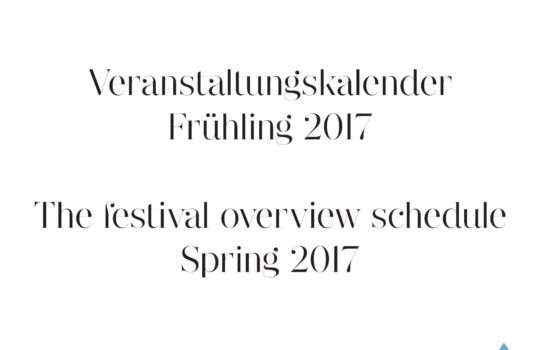 Veranstaltungskalender der Ballettschule