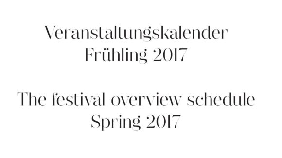 Veranstaltungskalender der Ballettschule