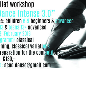 Ballet Workshop „DanceIntense 3.0“